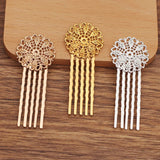 Vintage Copper Comb Wedding Bridal Hair Accessory