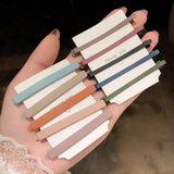 10 Women BB Hair Clips Barrettes Colorful Hair Accessories