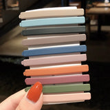 10 Women BB Hair Clips Barrettes Colorful Hair Accessories