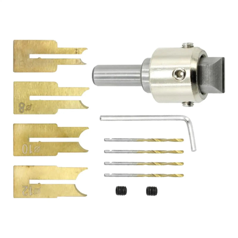 10pc Wooden Bead Maker Drill Bits Kit 6-12mm