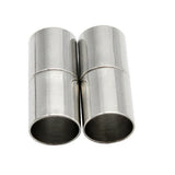 10pc 8mm Round Cord Magnetic Clasps for Jewelry Making