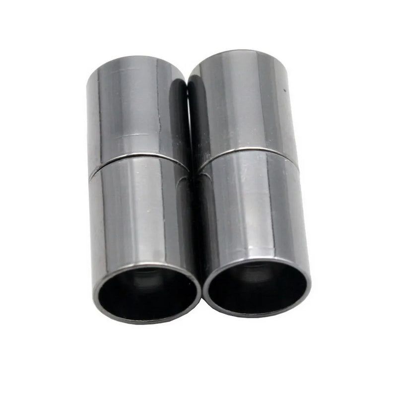 10pc 8mm Round Cord Magnetic Clasps for Jewelry Making