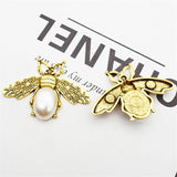 10 Pcs 35*47mm Bee Flat Paste Decorative Sewing Jewelry Accessories