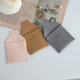 Pink Grey Coffee Microfiber Suede Jewelry Bag
