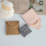 Pink Grey Coffee Microfiber Suede Jewelry Bag