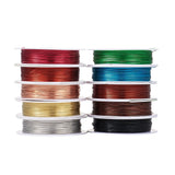 10 Rolls Copper Craft Wire for Jewelry DIY Making Accessories