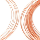 10 Rolls 0.2mm-1.0mm Silver Plating Copper Wire for DIY Jewelry Making