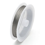 10 Rolls 0.38mm 0.45mm Silver Plated Metal Wire for DIY Jewelry Craft