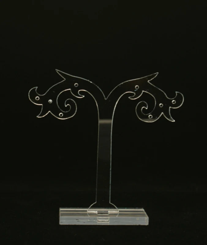 10 Set Plastic Earring Jewelry Display Stand, Christmas Theme