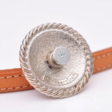 Bling Silver Rope Side Western Rose Flower Engraved Concho Set