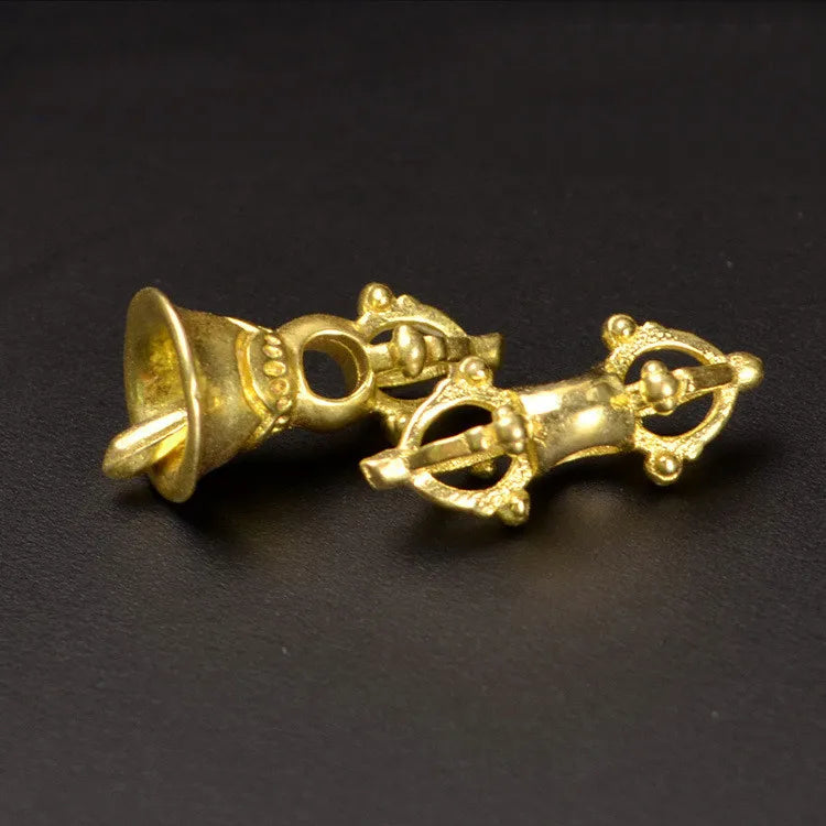 10 Pcs 15mm*6mm Tibetan Brass Spacer Beads for Jewelry Making