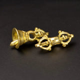 10 Pcs 15mm*6mm Tibetan Brass Spacer Beads for Jewelry Making