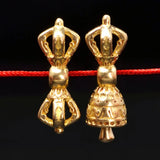10 Sets Tibetan Buddhist Metal Spacer Beads Vajry Charms for Jewelry Making