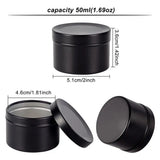 Aluminium Jar Flip Cover Food Packaging Box 50ml