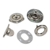 10 Oval Metal Kiss Clasp Closure Purse Lock Twist Turn Lock DIY