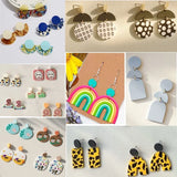 10 Shapes Clay Cutters Earring Hooks Jump Rings Clay Scrapers