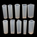 10 Shapes DIY Liquid Resin Silicone Molds for Jewelry Making