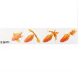 10 Sheets Fish UV Resin Stickers for DIY Micro Landscape