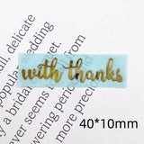 10 Sheets English Letters Metal Stickers Epoxy Resin Mold Fillings DIY Crafts