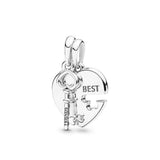 925 Sterling Silver Spring DIY Jewelry Pendant