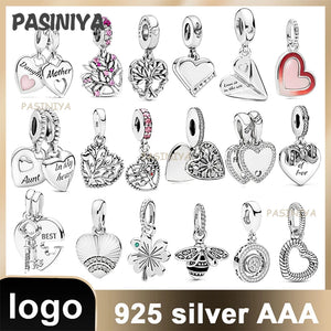 925 Sterling Silver Spring DIY Jewelry Pendant