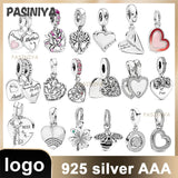 925 Sterling Silver Spring DIY Jewelry Pendant