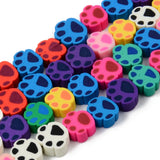 10 Colorful Polymer Clay Beads Strands 6mm Flat Round Heishi for DIY Jewelry