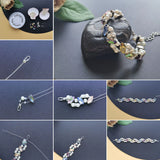 10 Strand Electroplate Faceted Glass Beads 4mm 6mm 8mm DIY Jewelry Making