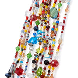 10 Strand Electroplate Glass Beads for DIY Bracelet Making