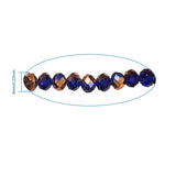 10 Strand Faceted Transparent Glass Beads 3/3.5/4/6/8mm For DIY Jewelry Making