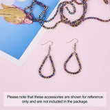 10 Strand Faceted Transparent Glass Beads 3/3.5/4/6/8mm For DIY Jewelry Making
