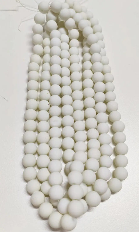 10 Strand 10mm Glass Beads for Women DIY Jewelry