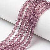 10 Strand Mix Faceted Glass Beads 4mm 6mm 8mm Jewelry Making DIY