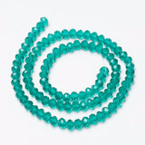 10 Strand Mix Faceted Glass Beads 4mm 6mm 8mm Jewelry Making DIY