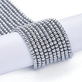 10 Strands 2.5mm Small Electroplate Glass Beads for Jewelry Making