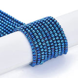 10 Strands 2.5mm Small Electroplate Glass Beads for Jewelry Making