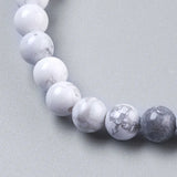Howlite Beads Strands 4-10mm Round for Jewelry Making DIY Craft