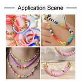 10 Strands 43 Colors Polymer Clay Beads for DIY Jewelry Making