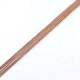 10 Strands Copper Hematite 2x4mm Tube Spacer Beads DIY Jewelry Making