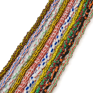 10 Colorful Lampwork Beads Glass Seed Bead Bracelet DIY Jewelry Making