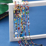 10 Mixed Electroplate Glass Beads Faceted Spacer Beads for DIY Beading