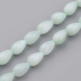 10 Strands Shell Dyed Bead Teardrop Shape Multiple Colors 7x5mm