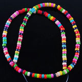 10 Strands Turquoise Stone 2x4mm Rondelle Spacer Beads