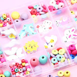Colorful Beads Jewelry Making Kit for Kids