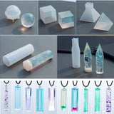 Style Pendulum Stereo Silicone Pendant Mold Epoxy Resin Mold