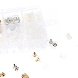 Earring Backs Post Stopper Clasps DIY Jewelry Making 530 Pieces Butterfly Clutch