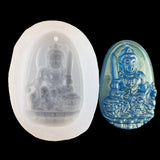 10 Guanyin Buddha Amulet Yin Yang Taiji Charms Resin Casting Molds