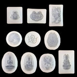 Guanyin Buddha Chinese Amulet Resin Casting Molds