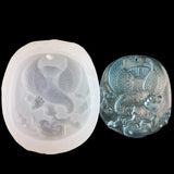 Guanyin Buddha Chinese Amulet Resin Casting Molds
