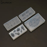 10 Styles Goldfish Leaf Rabbit Resin Mold